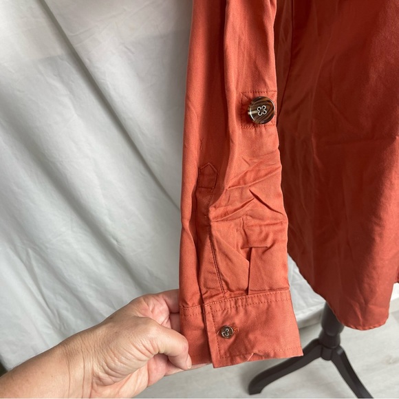 Marc New York Ling Sleeve Button Down Shirt Dress Size S - Picture 6 of 10